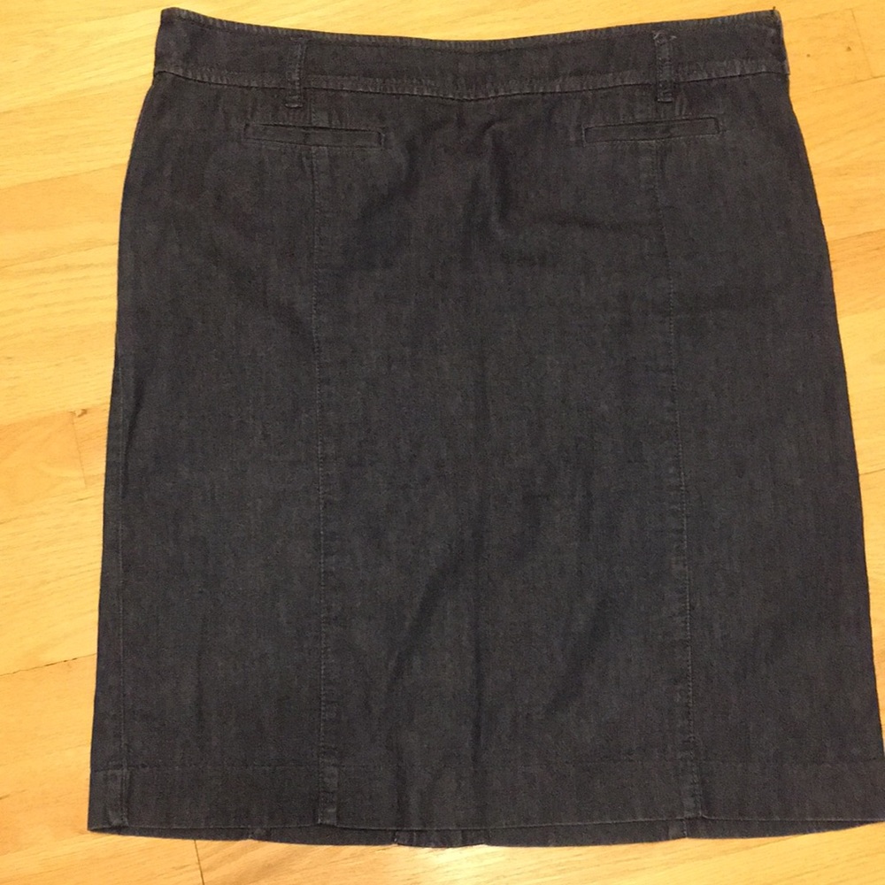 Ann Taylor Jean pencil skirt